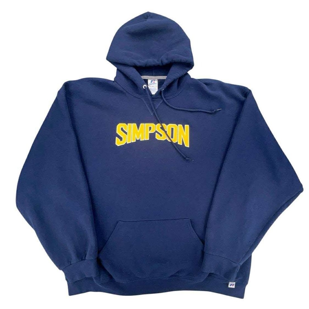 Russell‎ Athletic Simpson College Hoodie Sweatshirt Pullover - XXL